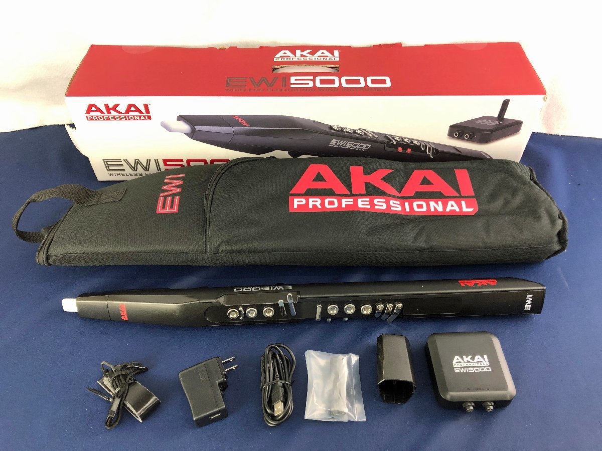 ☆ジャンク品☆ウインドシンセサイザー EWI5000 AKAI アカイ