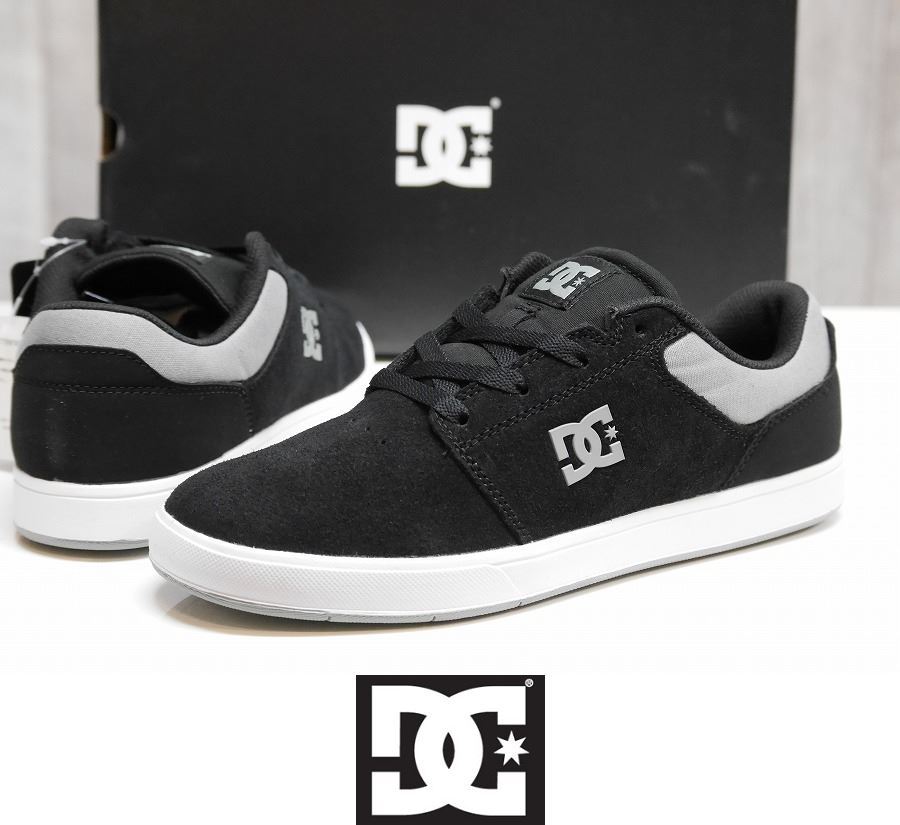 【新品】正規品 DC SHOES CRISIS 2 - 28.0 BLACK/BLACK/GREY(XKKS) スニーカー