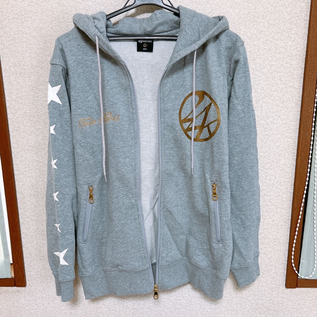 24karats EXILE パーカー グレー サイズS スウェットパーカー 24karats EXILE パーカー グレー サイズS スウェットパーカー
