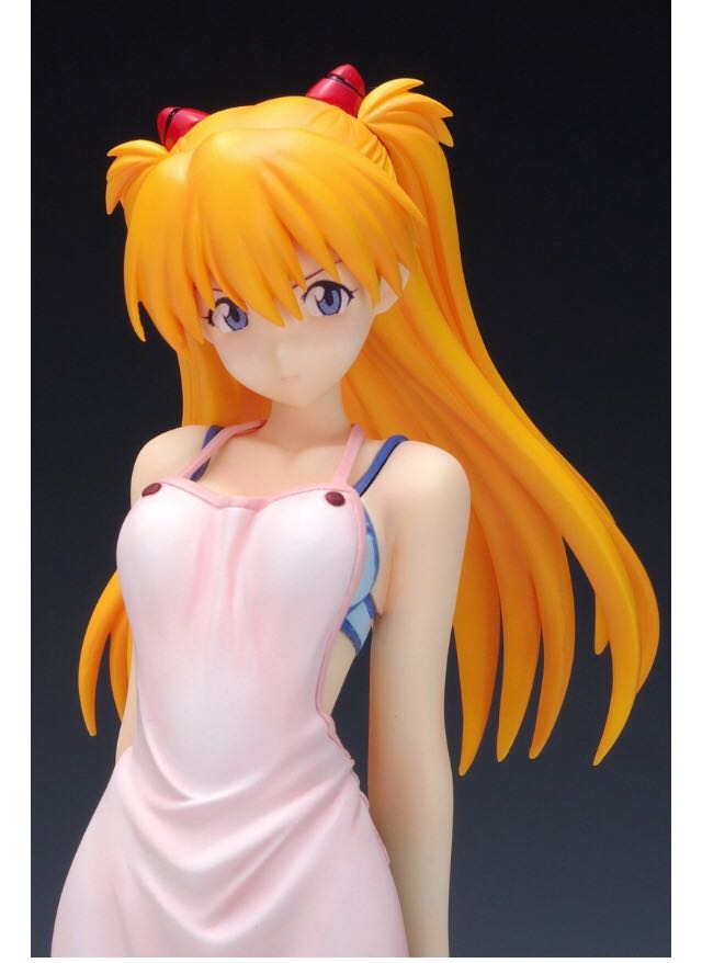 Wave Evangelion新劇場版：Breakwave·Asuka·Langley【Apron Ver。】（1/10比例PVC塗漆成品） 原文:ウェーブ (Wave) ヱヴァンゲリヲン新劇場版:破 式波・アスカ・ラングレー【エプロンVer.】 (1/10スケール PVC塗装済み完成品)