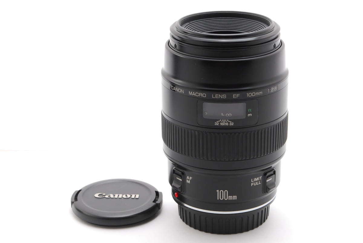 美品】Canon EF 100mm f/2.8 Macro Lens for EOS EF Mount キャノン EF