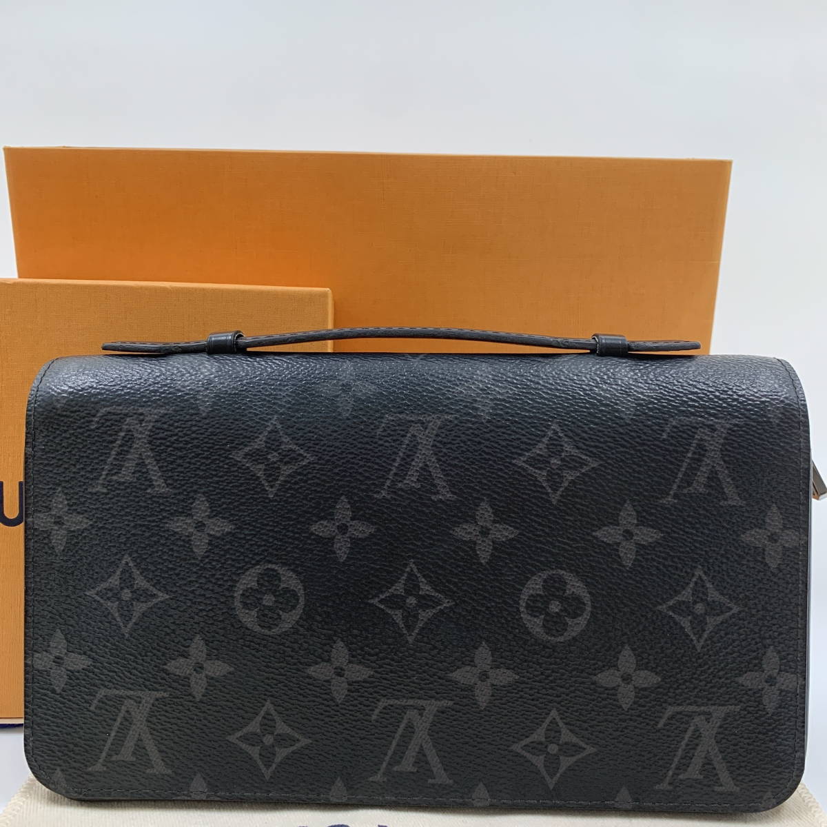 新着新着極美品 ルイヴィトン 長財布 モノグラム エクリプス ジッピー