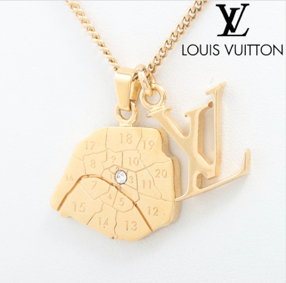 極美品】LOUISVUITTON コリエ・マップ・LVイニシャル・シティー-