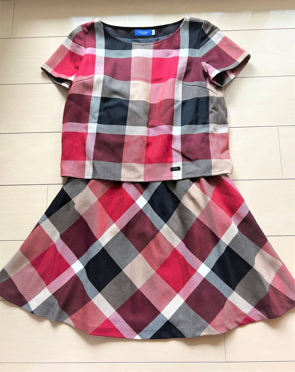 新しい季節 新品同様☆BURBERRY 36サイズ 三陽商会☆ LABEL バーバリー