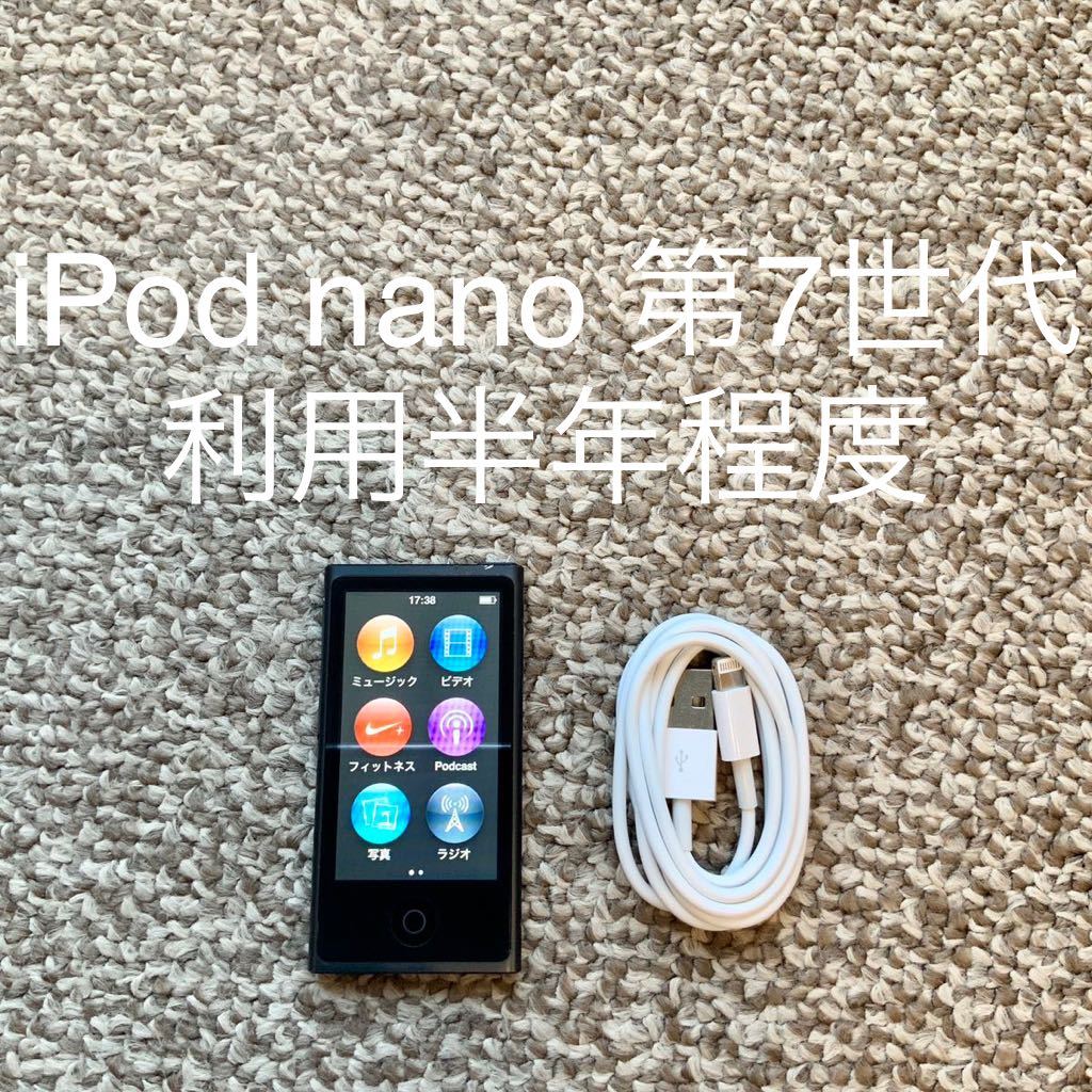 iPod nano 第7世代 16GB Apple アップル A1446 アイポッドナノ 本体