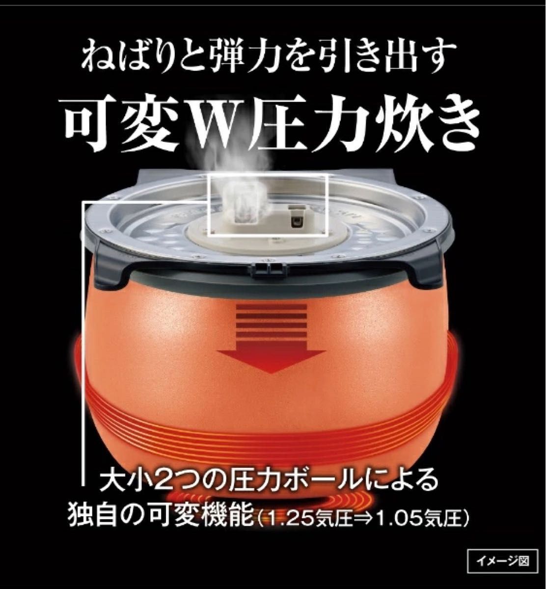 タイガー|TIGER 炊飯器 スレートブラック JPI-S100KT|PayPayフリマ