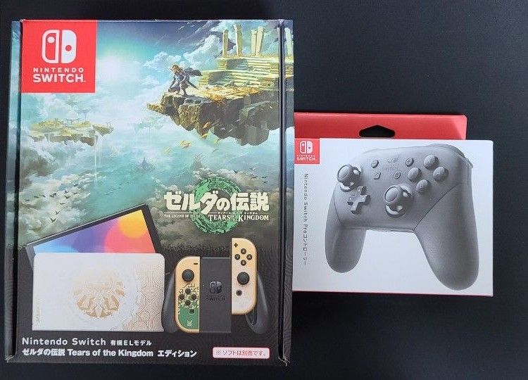 Nintendo Switch（有機ELモデル） ゼルダの伝説 ティアーズ オブ ザ