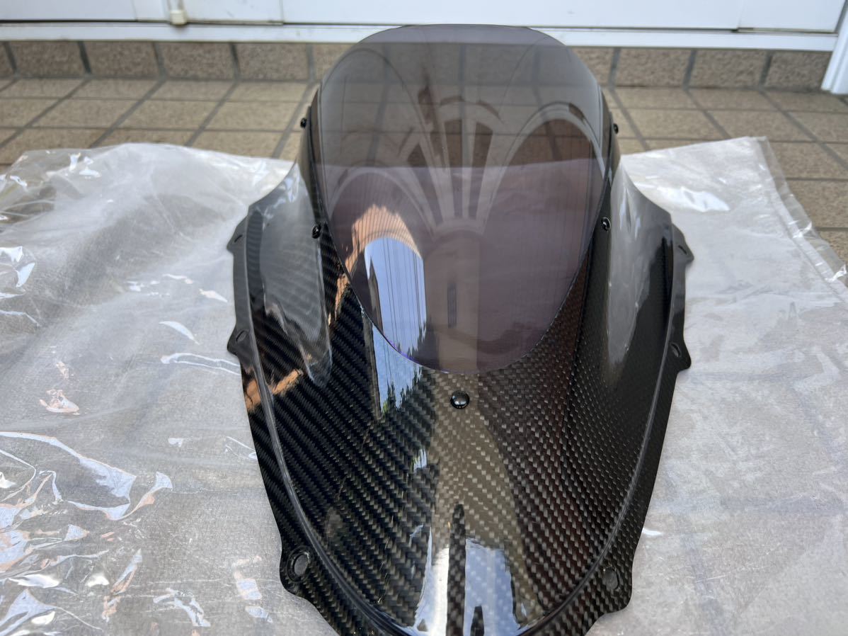 1円スタート ZX-14R ZZR1400 マジカルレーシング カーボン スクリーン