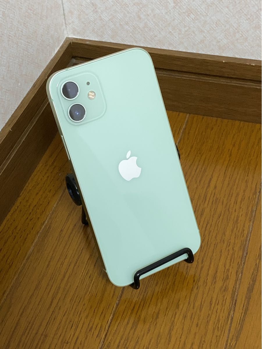 美品 iPhone12 ミントグリーン SIMフリー Apple