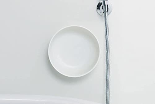 マーナ (marna) マグネット 湯おけ ( ホワイト ) 新生活 洗面器 壁にくっつける ( 磁石付き / 浮かせる収納 ) 風呂桶 きれい_画像5