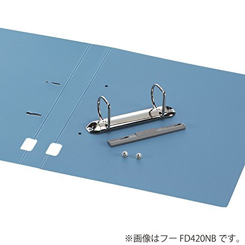 コクヨ Dリングファイル A5 横E型 300枚収容 青 フ-FD437NB_画像3