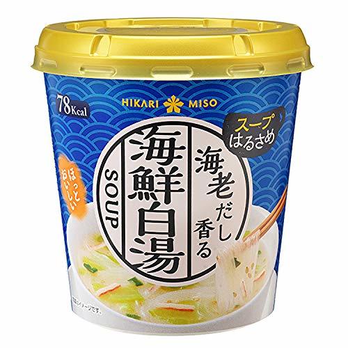 ひかり味噌 カップスープはるさめ 海鮮白湯 1食 ×6本_画像1