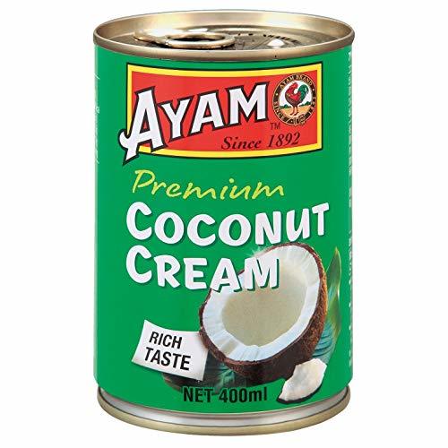 AYAM(アヤム) ココナッツクリーム プレミアム 400ml (添加物不使用 | 中鎖脂肪酸 19.2% | ハラル認証取得)_画像1