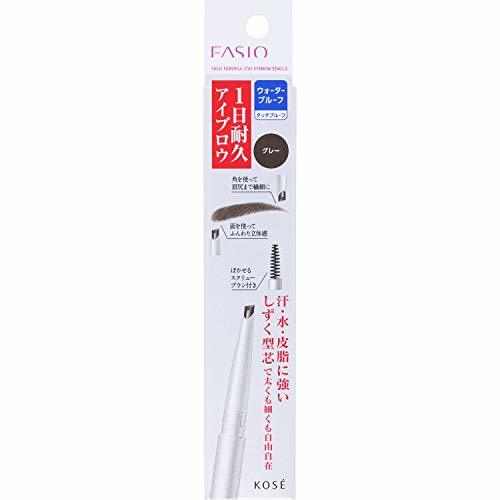 FASIO( Fasio ) Fasio powerful stay eyebrows pencil D GY001 gray 0.2g
