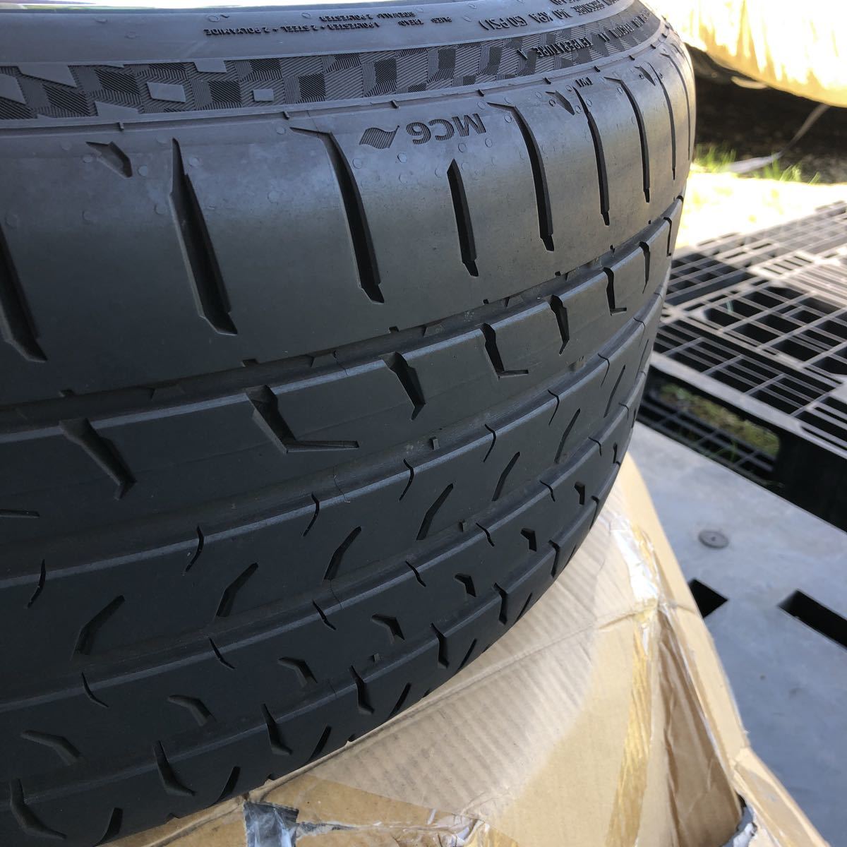 超美品 LC500 21インチ 純正 タイヤホイール 245/35r21 LS460 LS600