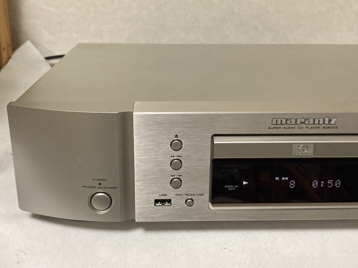 marantz SA8003 マランツ SACD CDプレーヤー iPod対応USB端子付き