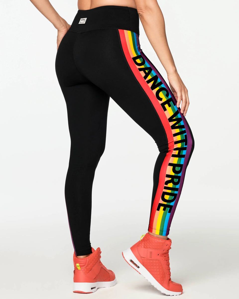 愛用 With 【正規品・新品】Mサイズ☆ZUMBA・ズンバ☆ Pride Leggings