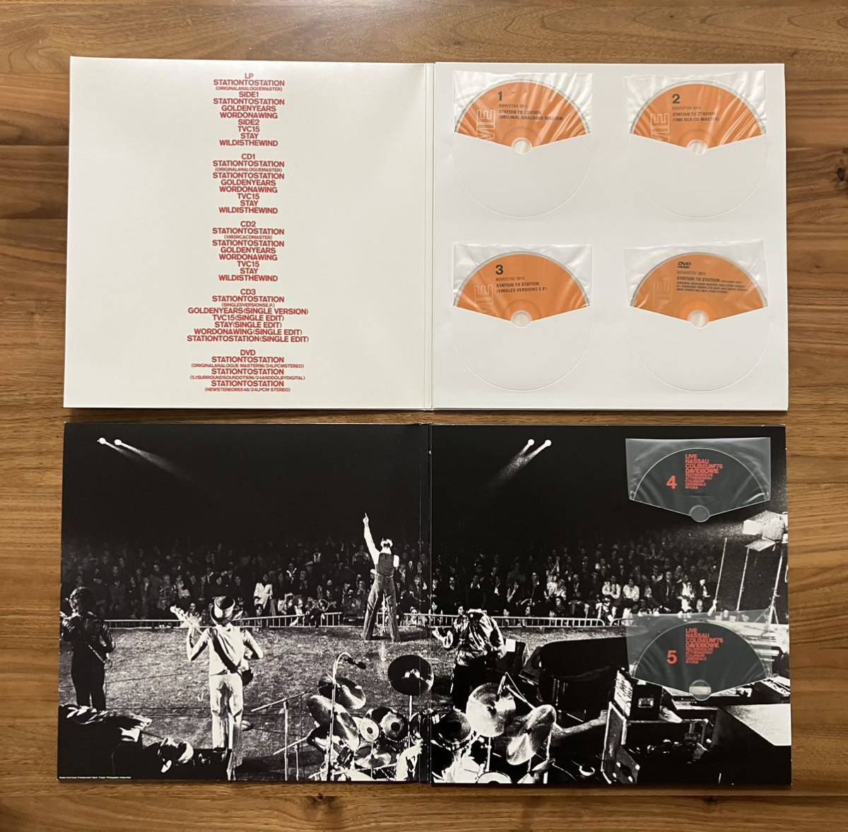 激レア ボックスセット DAVID BOWIE STATION TO STATION LP CD DVD BOX