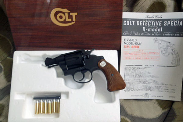 タナカ モデルガン Colt Detective Special 2inch R-model HW