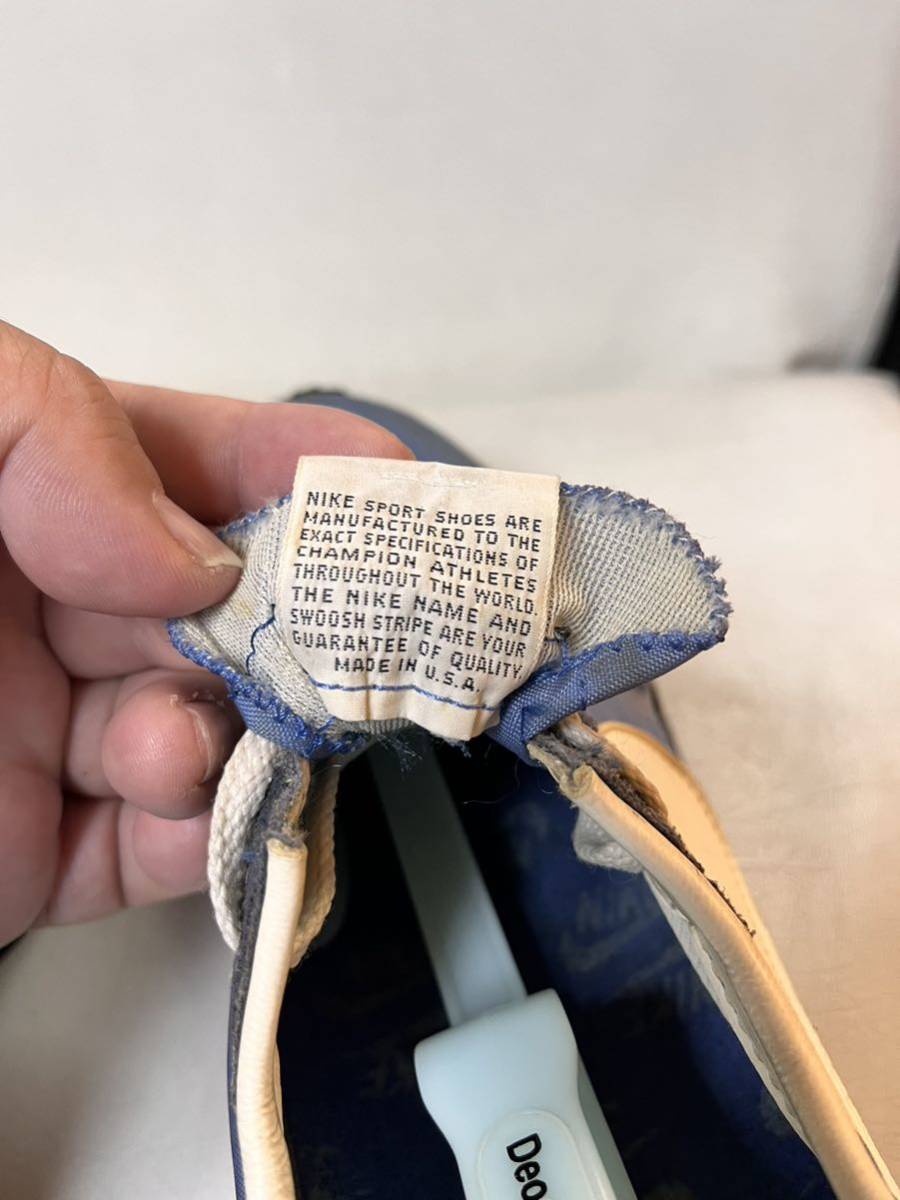 NIKEナイキBERMUDAバミューダUSA製/筆記体ゴツナイキ風車ビンテージ