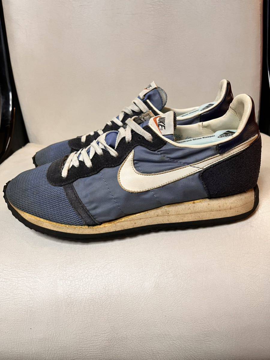 NIKEナイキBERMUDAバミューダUSA製/筆記体ゴツナイキ風車ビンテージ