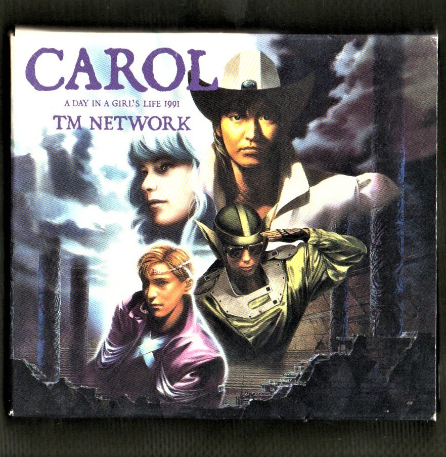 Ω TMネットワーク TM NETWORK 初回BOX仕様 1988年 13曲入 CD/キャロル CAROL/Still Love Her/アニメ シティーハンター2 小室哲哉_画像1