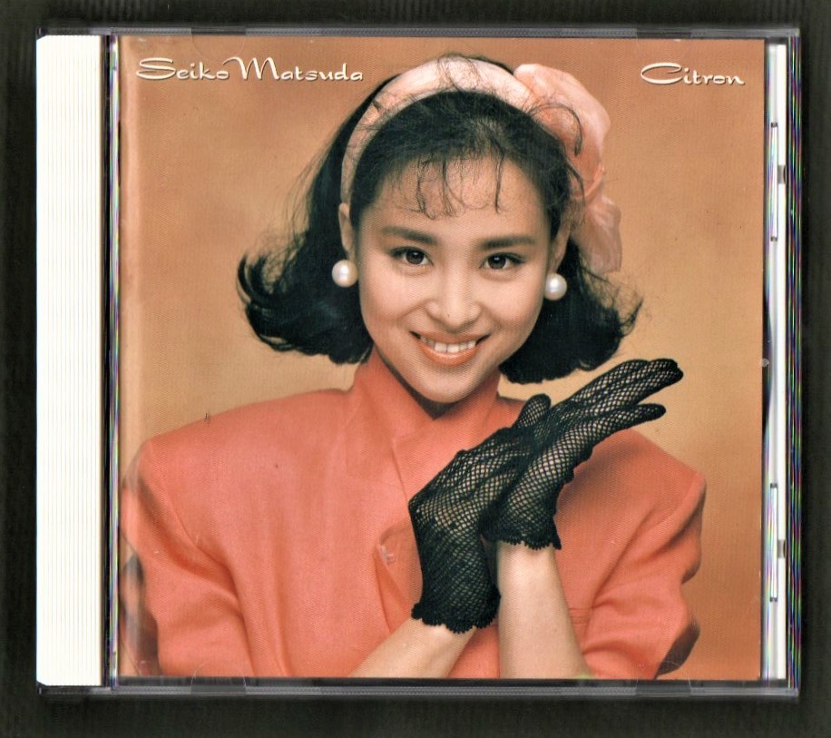 Ω 松田聖子 10曲入 1988年 32DH-5040 CD アルバム/シトロン Citron/Marrakech 抱いて… 続・赤いスイートピー/デイヴィッド・フォスター_※プラケースは交換済みです。