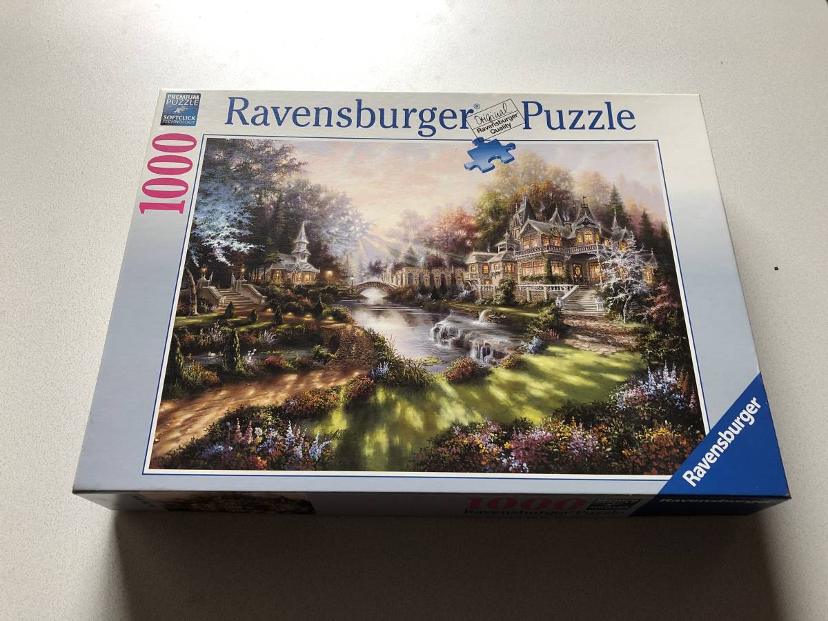 未使用 ジグソーパズル Ravensburger ラベンスバーガー 1,000ピース 風景 自然 幻想_画像1