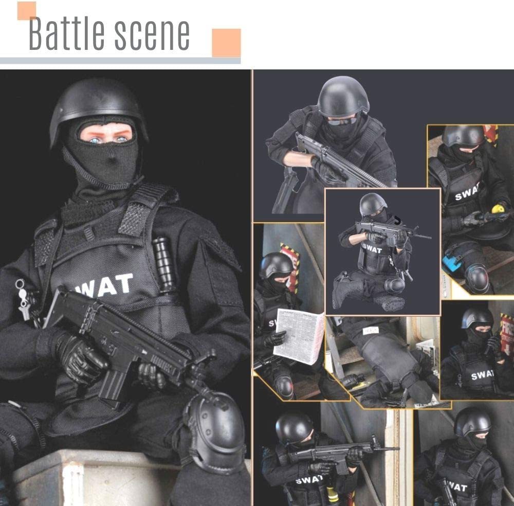 PATTIZ TOYS社製 SWAT spesial force【ピストル】1/6スケールフィギュア ミニチュア soldierstory damtoys GIジョー_こちらの商品よりパーツ取りしたものです