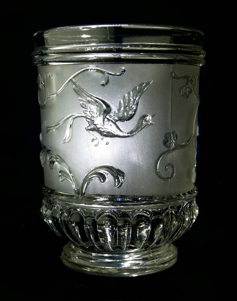 稀少 OLD BACCARAT オールドバカラ 鳳凰 ルネサンス Renaissance depoli 重厚ゴブレ グラス 上質クリスタル アンティーク_画像1