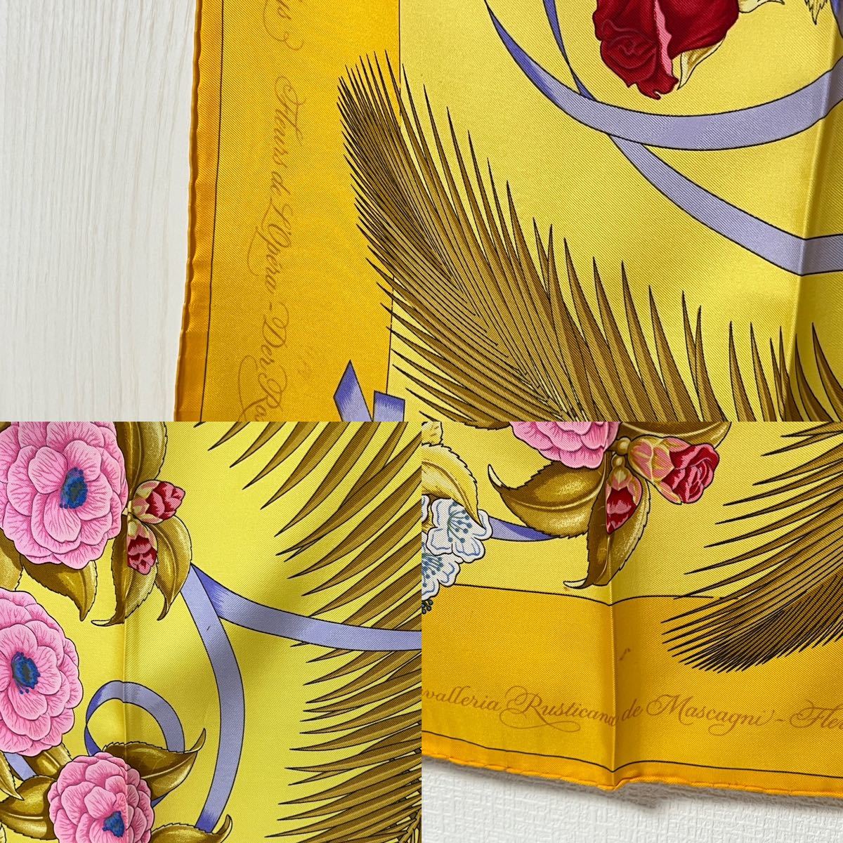 HERMES エルメス カレ90 オペラの花