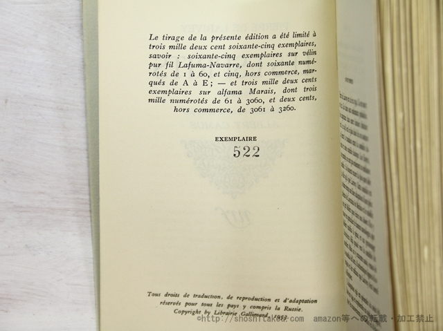 Les Esprits/Albert Camus　（アルベール・カミュ訳）　Pierre de Larivey原作/Gallimard_画像5