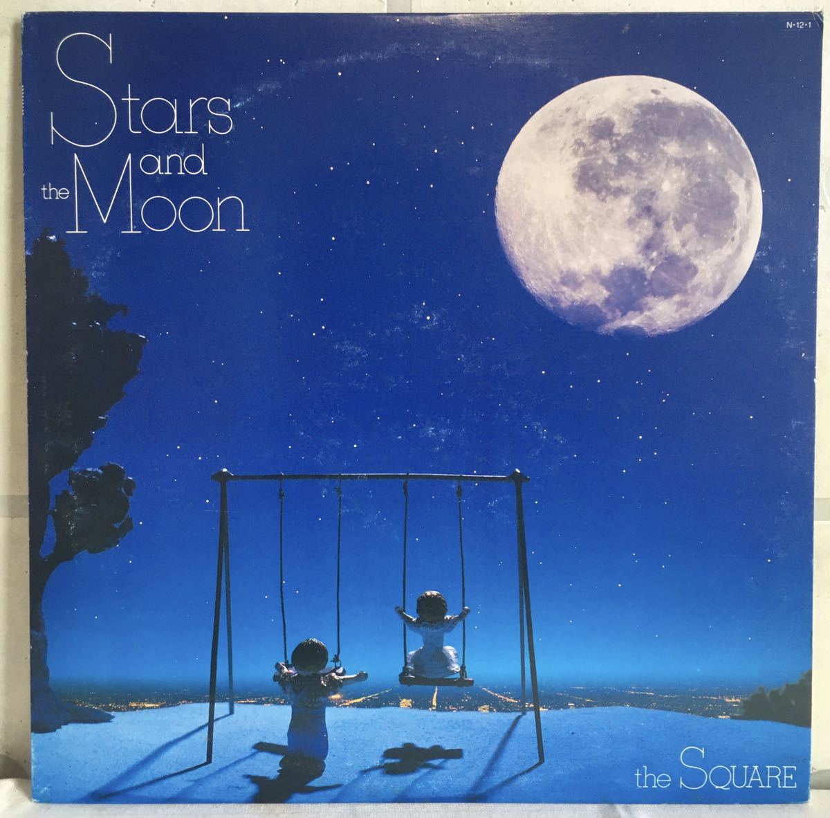 美盤 LP / THE SQUARE (ザ・スクェア) - Stars and the Moon / 和モノ ジャズフュージョン ブギー AOR / Alchemist_画像1