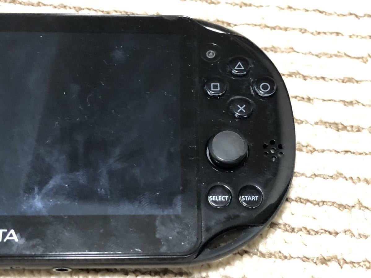 ヤフオク! - PS Vita PCH-2000 ブラック Wi-Fiモデ...