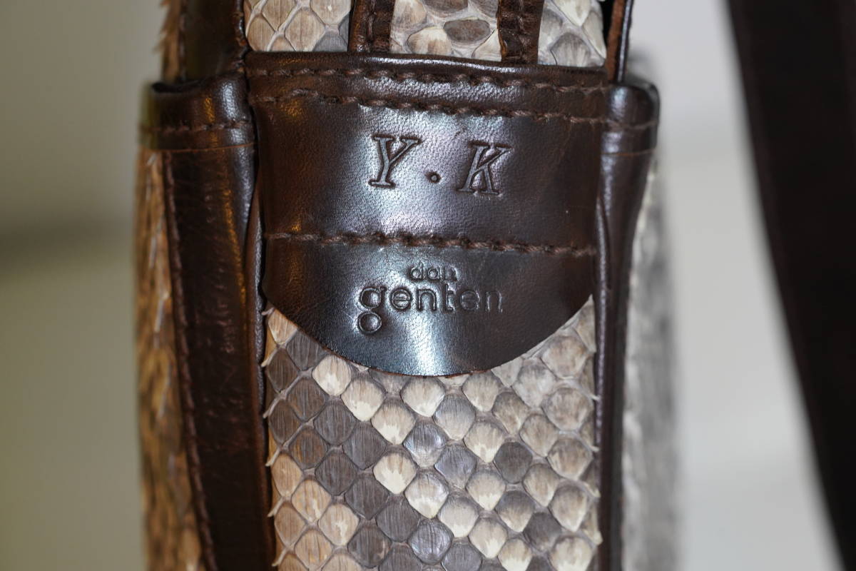 genten ダイヤモンドパイソン パイソン ショルダーバッグ - www