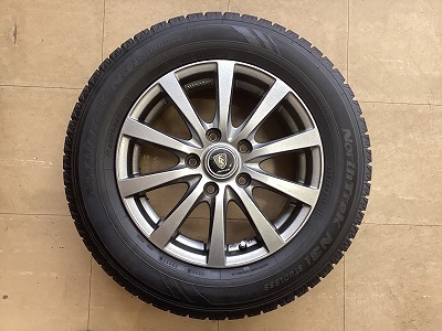 マナレイスポーツ 15X6.0JJ+50 5穴 PCD114.3 195/65R15 91Q オートバックス N3i 2021年製 a-2472 SET(4) SD_画像4