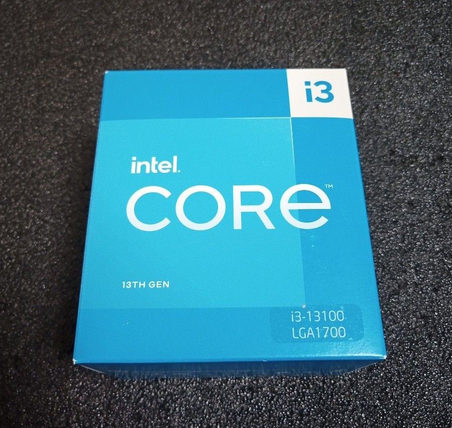 Intel Core I3 13100 映像出力付き