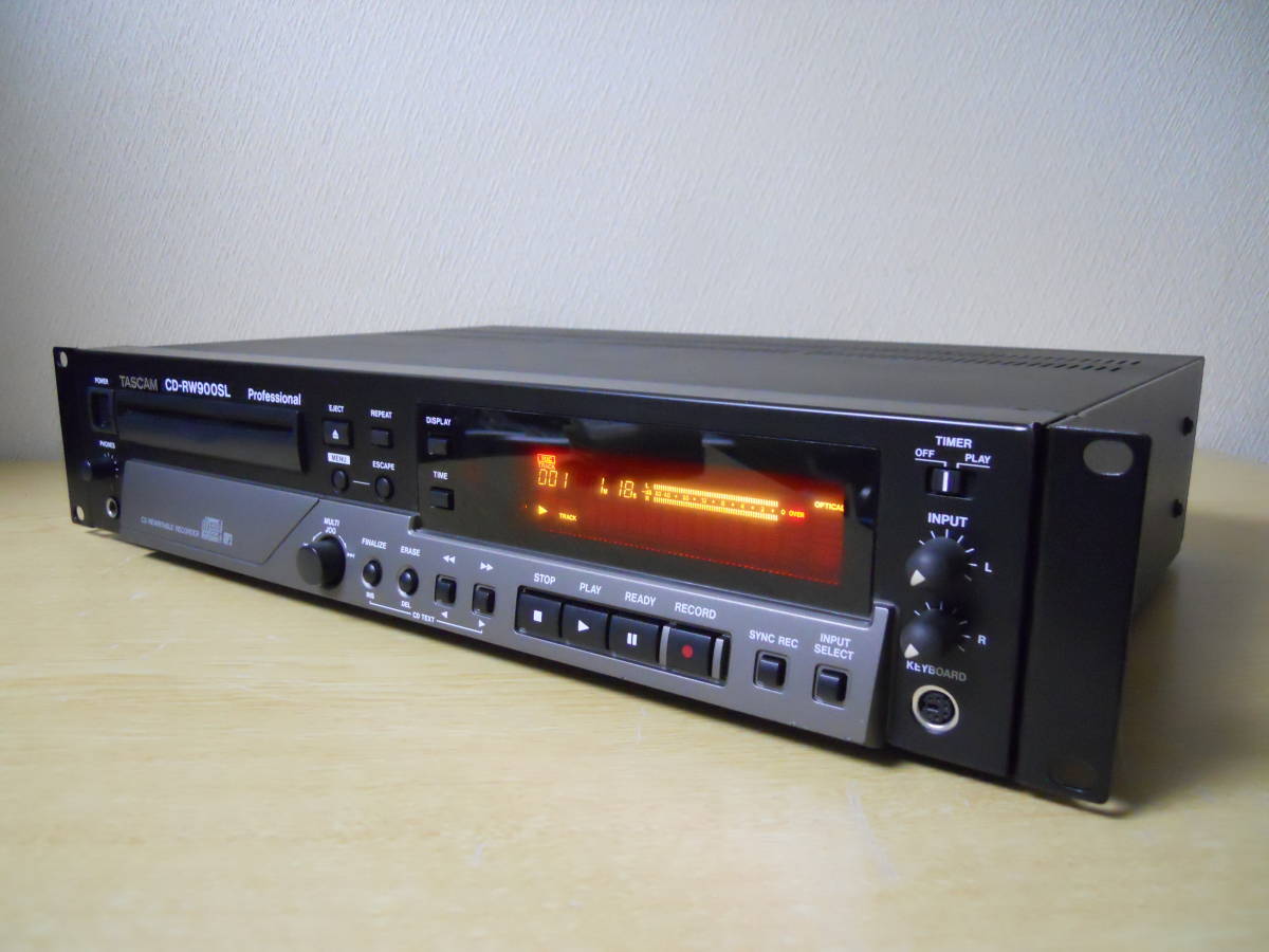ヤフオク! - ☆TASCAM☆ タスカム 業務用CDレコーダー CD-R...