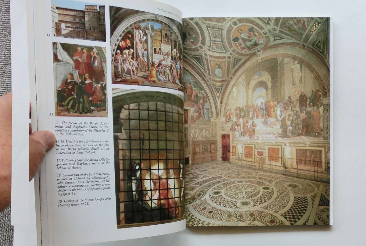 ローマ　ヴァチカン　システィーナ礼拝堂　ROME and the Vatican with the restored Sistine Chapel　英語版　B9702_画像5