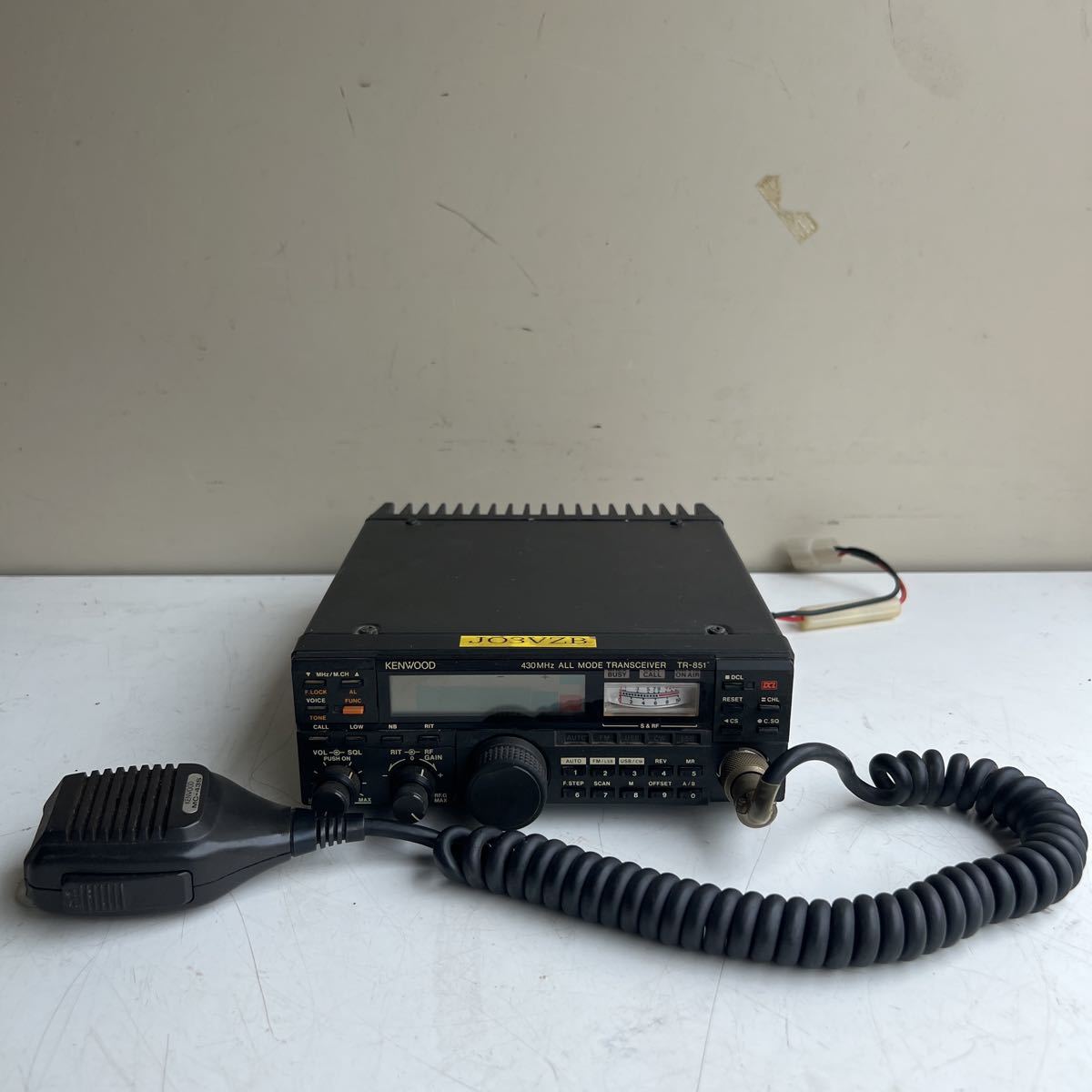 現状品】ケンウッド TR-851D 430mhz オールモード トランシーバー-
