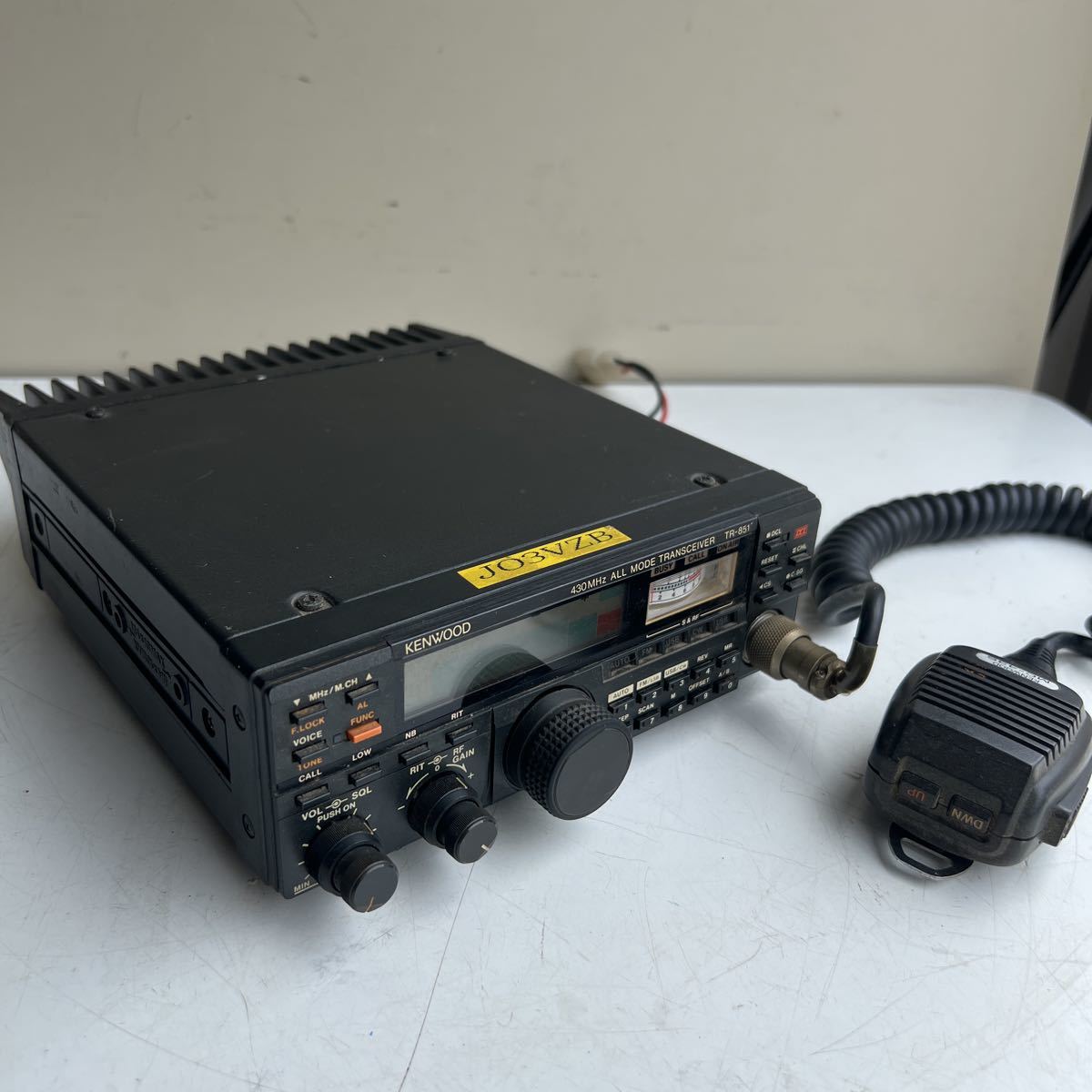 KENWOOD ケンウッド TR-851D 430MHz オールモード 無線機 マイク付属