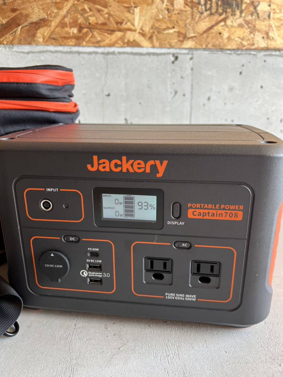 Jackery ポータブル電源 708 ジャクリ ポータブルバッテリー 大容量