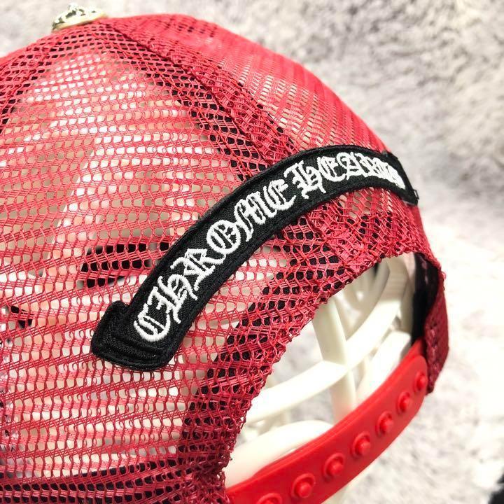 新品 CHROME HEARTS クロムハーツ メッシュキャップ 赤 レア | inmano