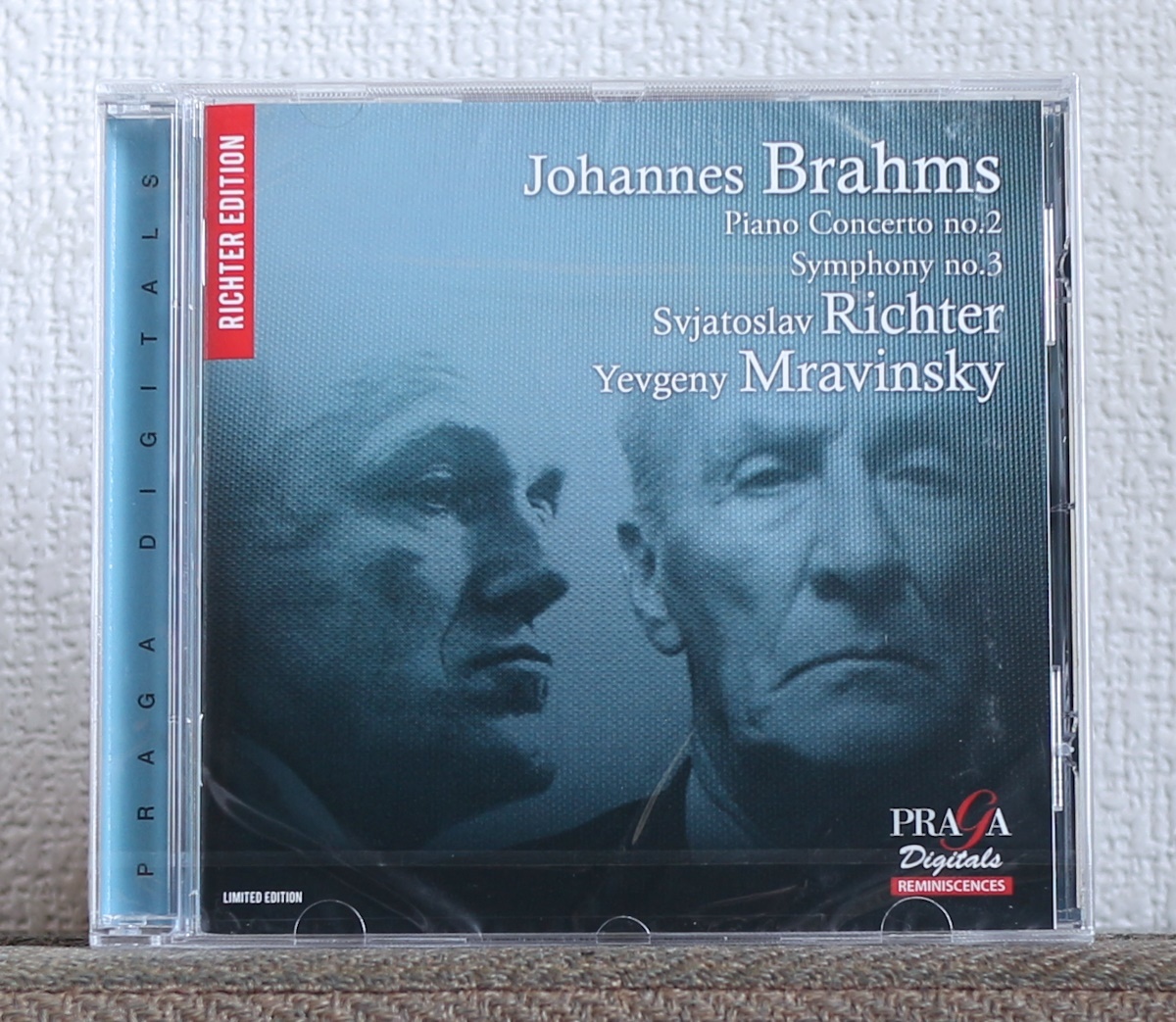Ограниченное издание/CD/Sacd/Brahitel/Mlavinsky/Brahms/Sviatoslav Richter/Yevgeny Mravinsky/Piano Concerto № 2/Симфония № 3