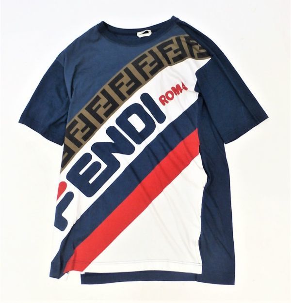 Yahoo!オークション - 正規品 FENDI×FILA FAF100 FENDI MANIA T Yahoo!オークション - 正規品 FENDI×FILA FAF100 FENDI MANIA T