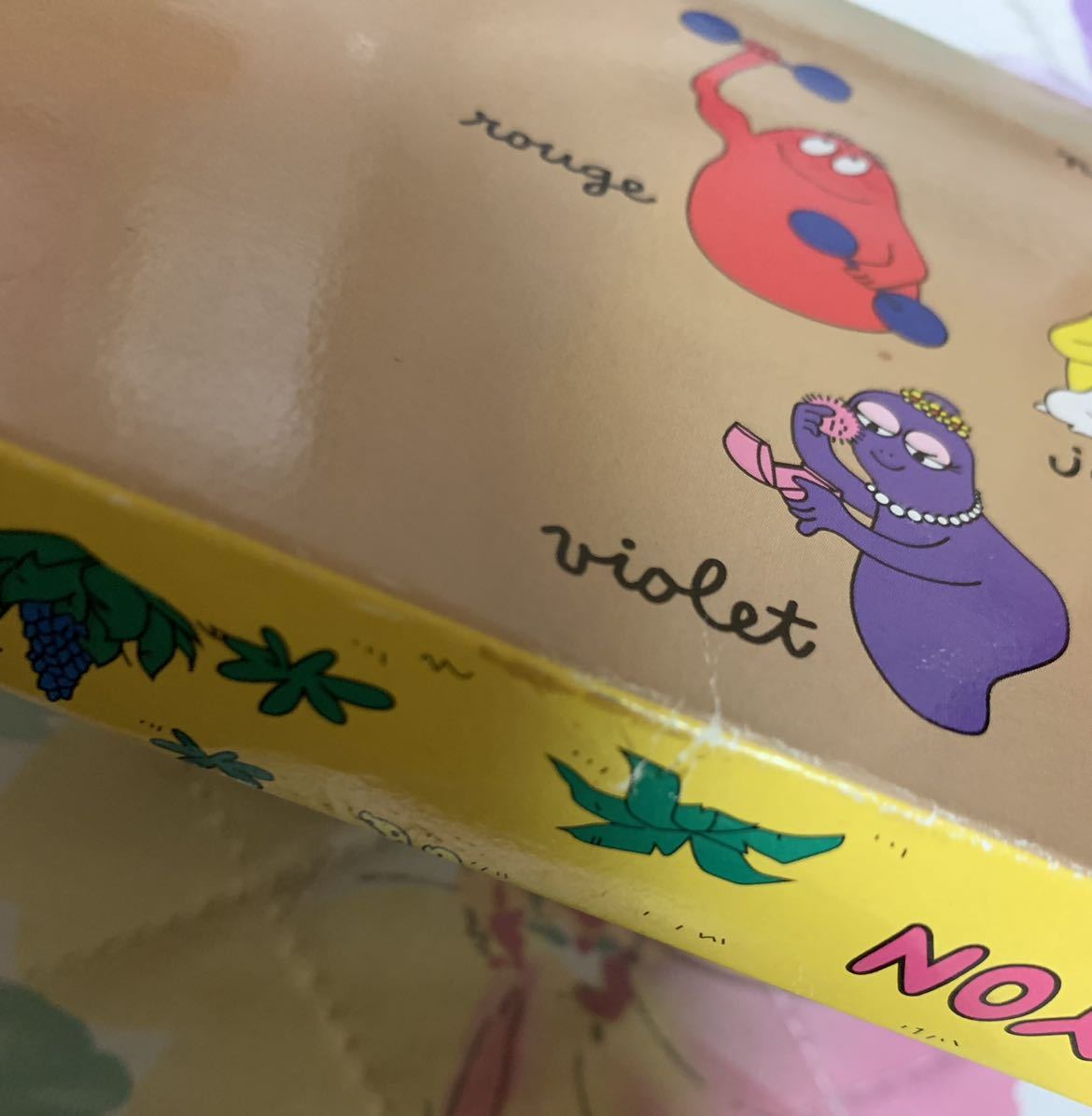 未使用品 当時物 入手困難   BARBAPAPA バーバパパ   クレヨン 12色  1995年 バーバママ ズー ベル モジャ ピカリ ブラボー リブ ララの画像8