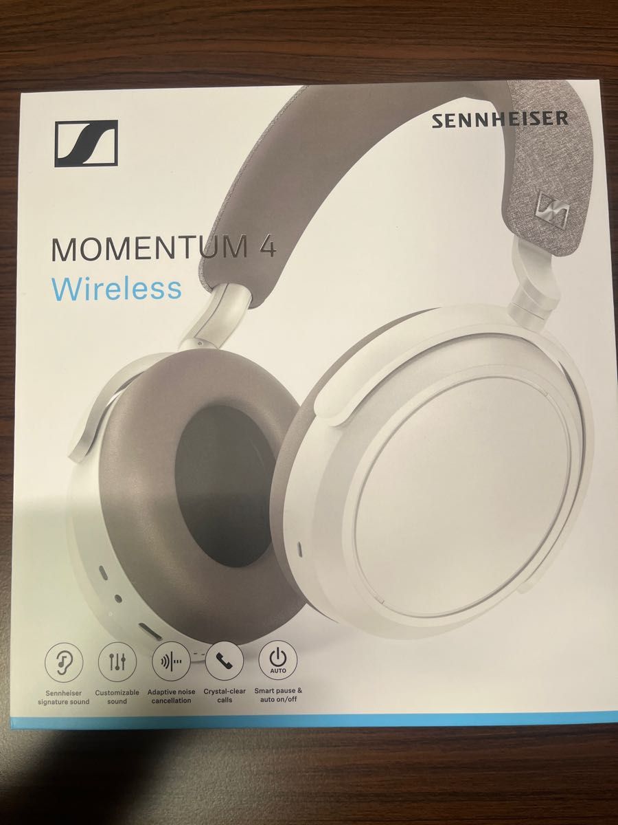 匿名配送】SENNHEISER M4AEBT WHITE ノイズキャンセリング | alfasaac.com