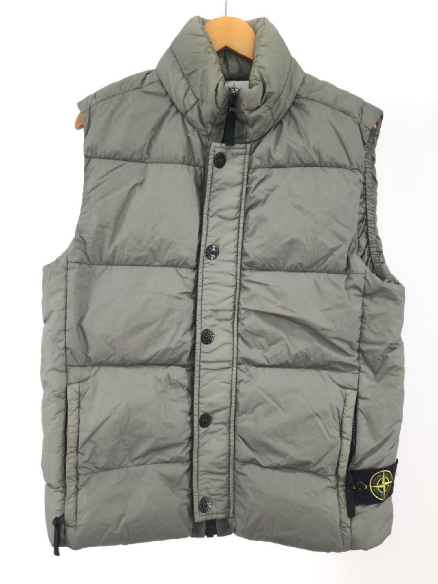 STONE ISLAND ストーンアイランド ダウン ベスト sizeL/グレー