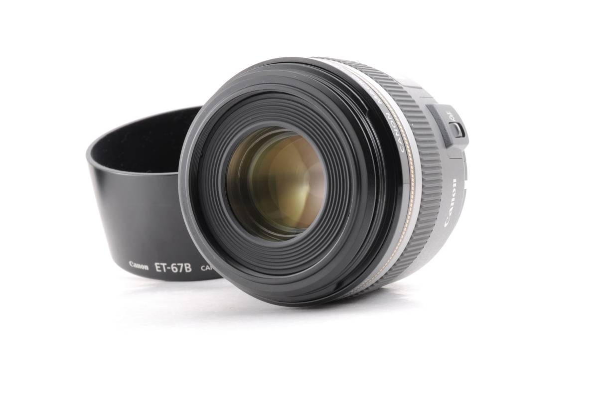 動作品 キャノン CANON MACRO EF-S 60mm f2.8 USM ウルトラソニック AF