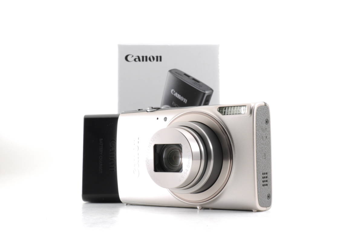 動作品 キャノン Canon IXY 650 シルバー コンパクトデジタルカメラ 箱
